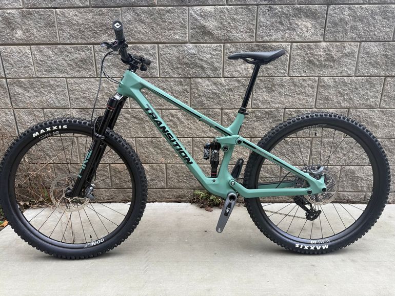 Used Transition Smuggler Carbon GX AXS 2024 2024 Mountainbike, Green, 29 — image 2 of 8