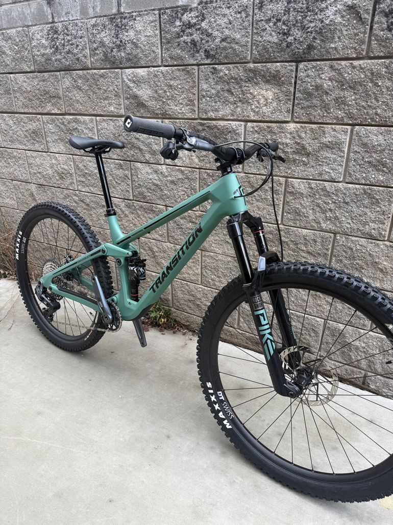 Used Transition Smuggler Carbon GX AXS 2024 2024 Mountainbike, Green, 29 — image 6 of 8