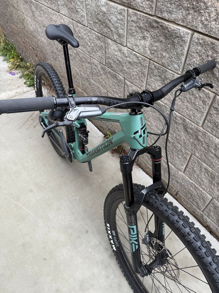 Used Transition Smuggler Carbon GX AXS 2024 2024 Mountainbike, Green, 29 — image 7 of 8