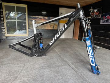 Used Ghost Lector FS World Cup 30 2024 Frameset 2024 Mountainbike, Light Gray, 29 — image 1 of 12