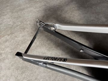 Used Ghost Lector FS World Cup 30 2024 Frameset 2024 Mountainbike, Light Gray, 29 — image 7 of 12