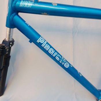 Used Pinarello Rombo Frameset 1992 Mountainbike, Blue — image 12 of 15