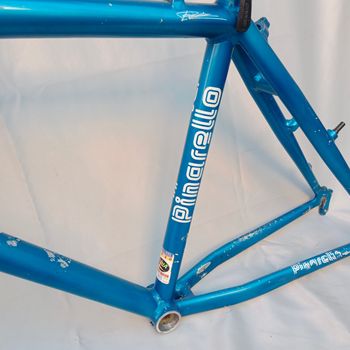 Used Pinarello Rombo Frameset 1992 Mountainbike, Blue — image 3 of 15
