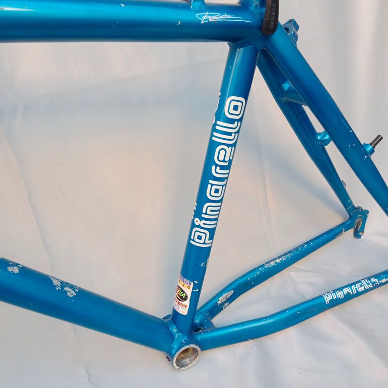 Used Pinarello Rombo Frameset 1992 Mountainbike, Blue — image 3 of 15