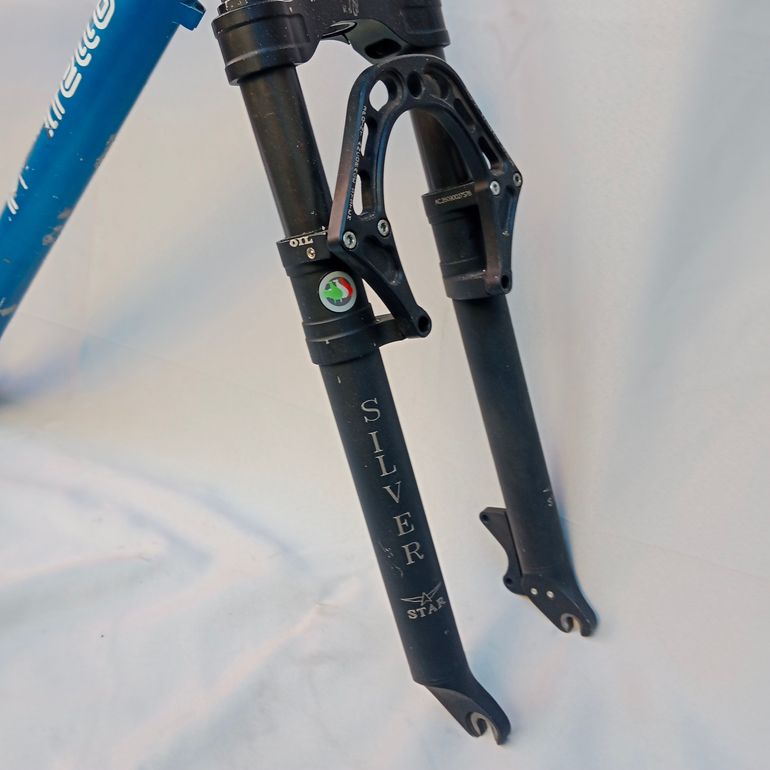 Used Pinarello Rombo Frameset 1992 Mountainbike, Blue — image 5 of 15