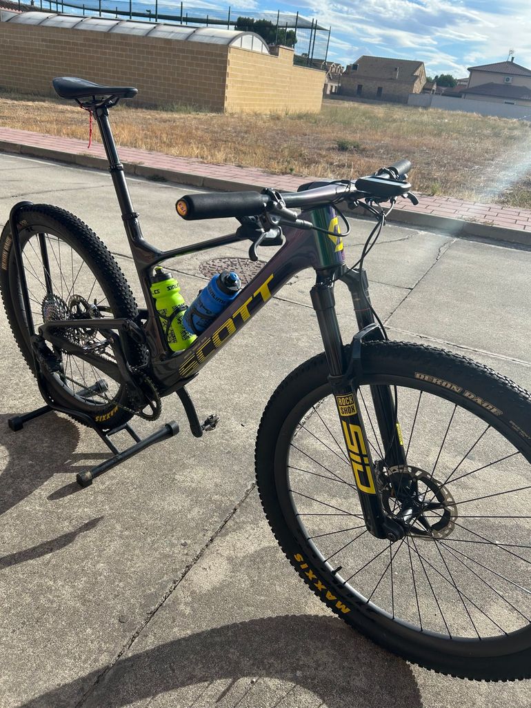 Used Scott Spark SRAM XX1 Eagle AXS 2023 Mountainbike, Green — image 1 of 4