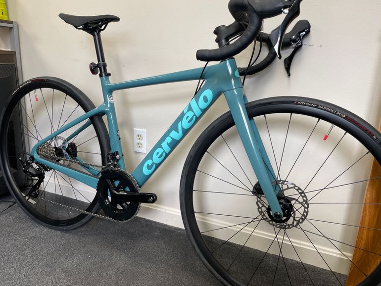 Used Cervélo Caledonia 105 2024 2024 Road & Gravel, Green — image 3 of 7