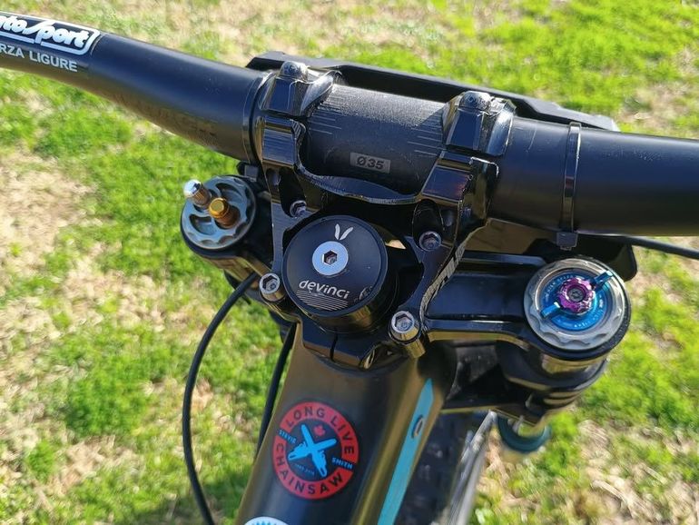 Used Devinci Wilson SRAM X01 2018 Mountainbike, Red — image 5 of 7