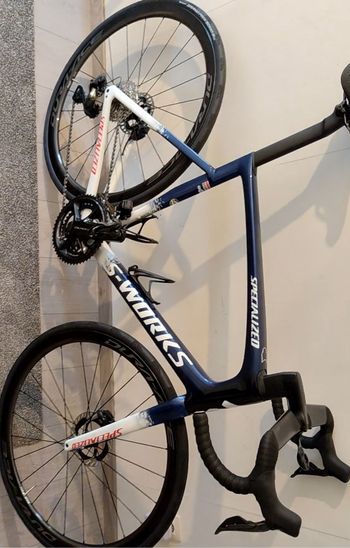 Used Specialized S-Works Tarmac SL7 2020 Couleur Quick Step 2025 2020 Road & Gravel, Blue — image 8 of 8