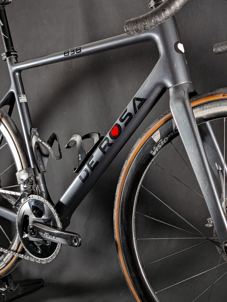 Used De Rosa 838 SRAM FORCE AXS 2022 Road & Gravel, Light Gray — image 7 of 18