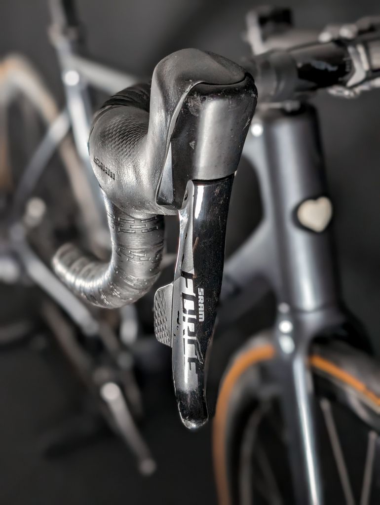 Used De Rosa 838 SRAM FORCE AXS 2022 Road & Gravel, Light Gray — image 17 of 18