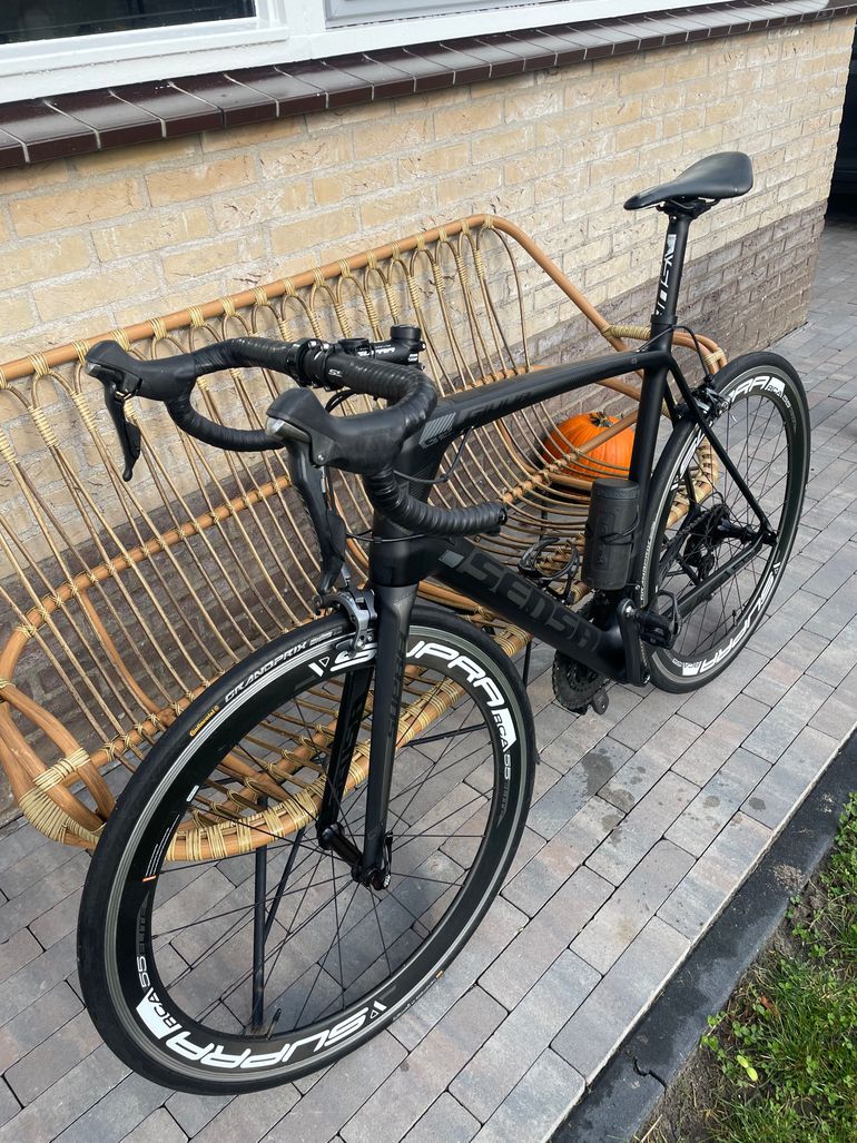 Used Sensa Giulia Ultegra 2017 Road & Gravel, Black — image 14 of 15