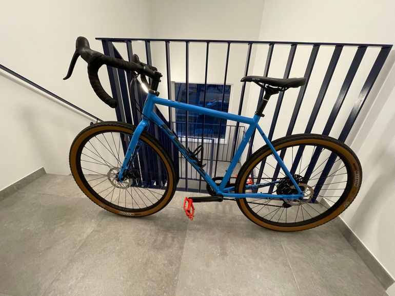 Used Kona ROVE DL 2022 2022 Road & Gravel, Blue — image 2 of 11
