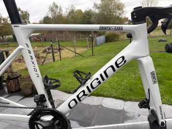 Used Origine Fraxion GTR 2025 Road & Gravel, White — image 4 of 8