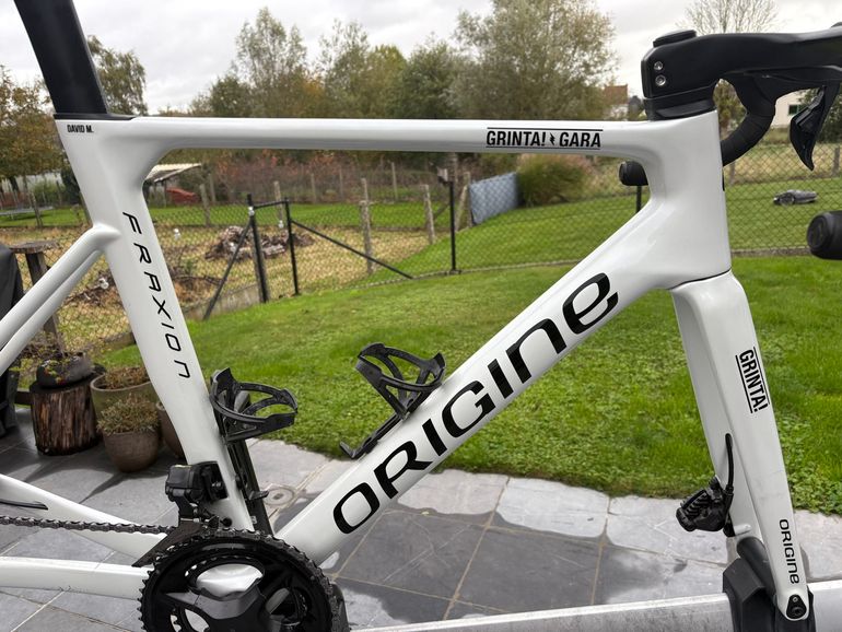 Used Origine Fraxion GTR 2025 Road & Gravel, White — image 4 of 8