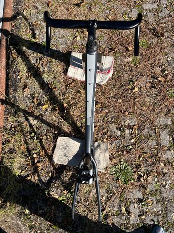 Used Focus ATLAS 6.7 2021 Frameset 2021 Road & Gravel, Light Gray — image 5 of 13