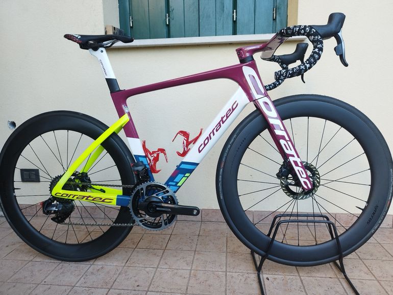 Used Corratec Cct EVO Team 2024 Road & Gravel, Green — image 1 of 8