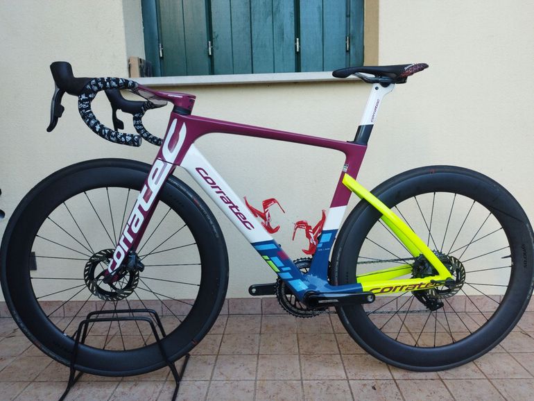 Used Corratec Cct EVO Team 2024 Road & Gravel, Green — image 2 of 8