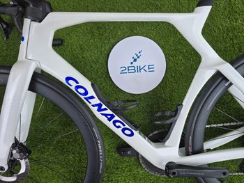 Used Colnago Colnago Y1RS - Ultegra Di2 - Vision SC45 2026 2026 Road & Gravel, White — image 9 of 11