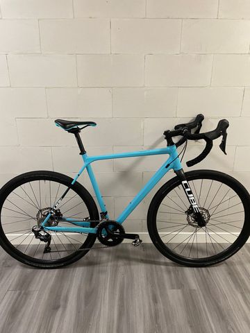 Used CUBE CROSS RACE PRO 2022 2022 Road & Gravel, Blue — image 1 of 11