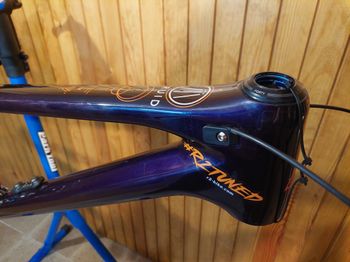 Used Forbidden Druid V1 Frameset 2022 Mountainbike, Purple — image 10 of 16