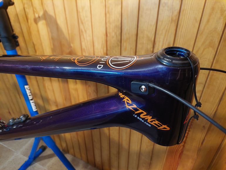 Used Forbidden Druid V1 Frameset 2022 Mountainbike, Purple — image 10 of 16