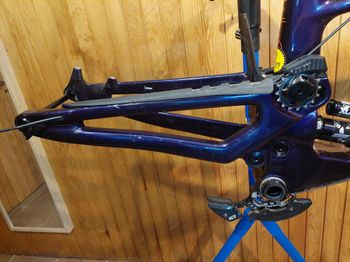 Used Forbidden Druid V1 Frameset 2022 Mountainbike, Purple — image 11 of 16
