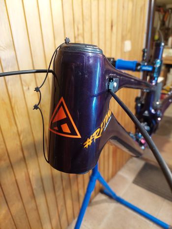 Used Forbidden Druid V1 Frameset 2022 Mountainbike, Purple — image 5 of 16