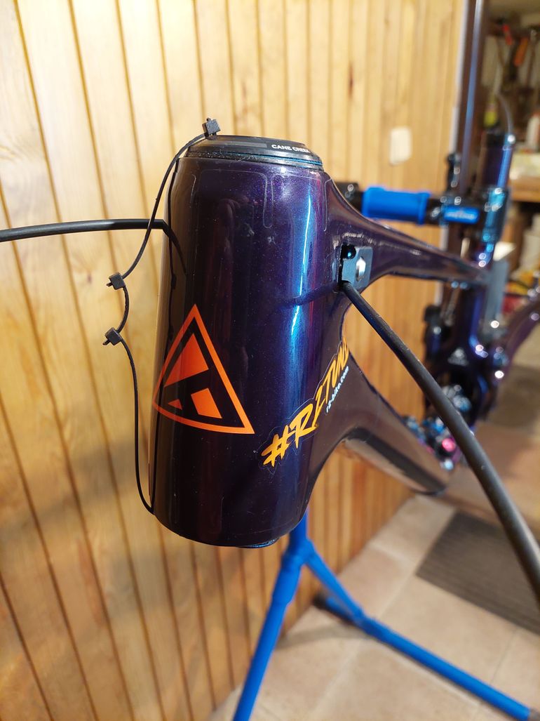 Used Forbidden Druid V1 Frameset 2022 Mountainbike, Purple — image 5 of 16