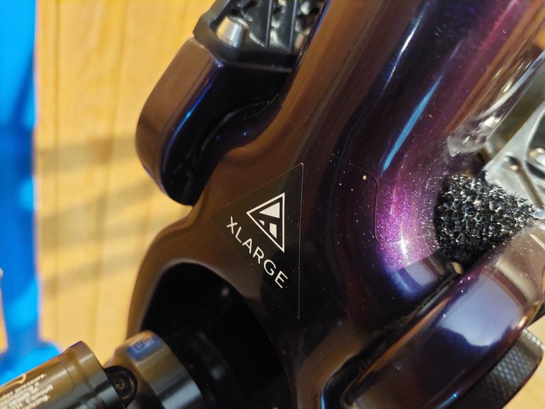 Used Forbidden Druid V1 Frameset 2022 Mountainbike, Purple — image 7 of 16