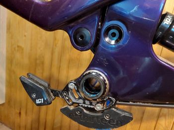 Used Forbidden Druid V1 Frameset 2022 Mountainbike, Purple — image 12 of 16