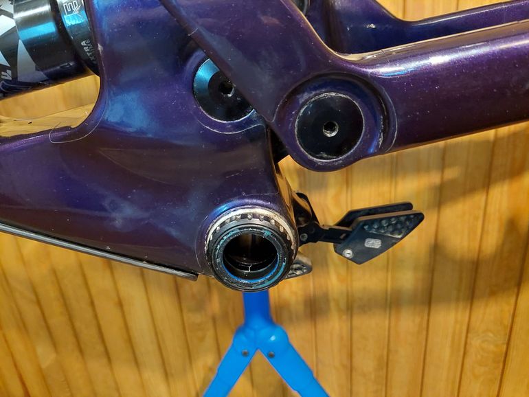Used Forbidden Druid V1 Frameset 2022 Mountainbike, Purple — image 6 of 16