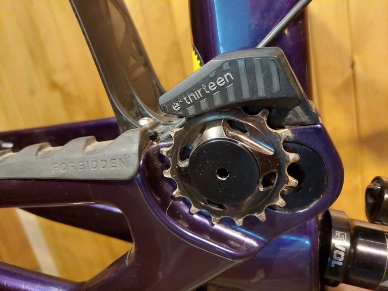 Used Forbidden Druid V1 Frameset 2022 Mountainbike, Purple — image 14 of 16