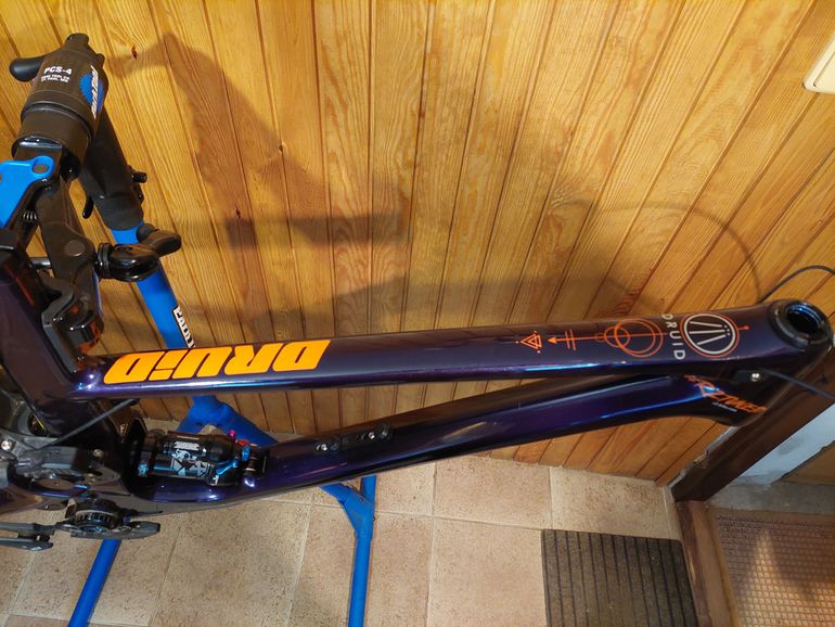 Used Forbidden Druid V1 Frameset 2022 Mountainbike, Purple — image 15 of 16