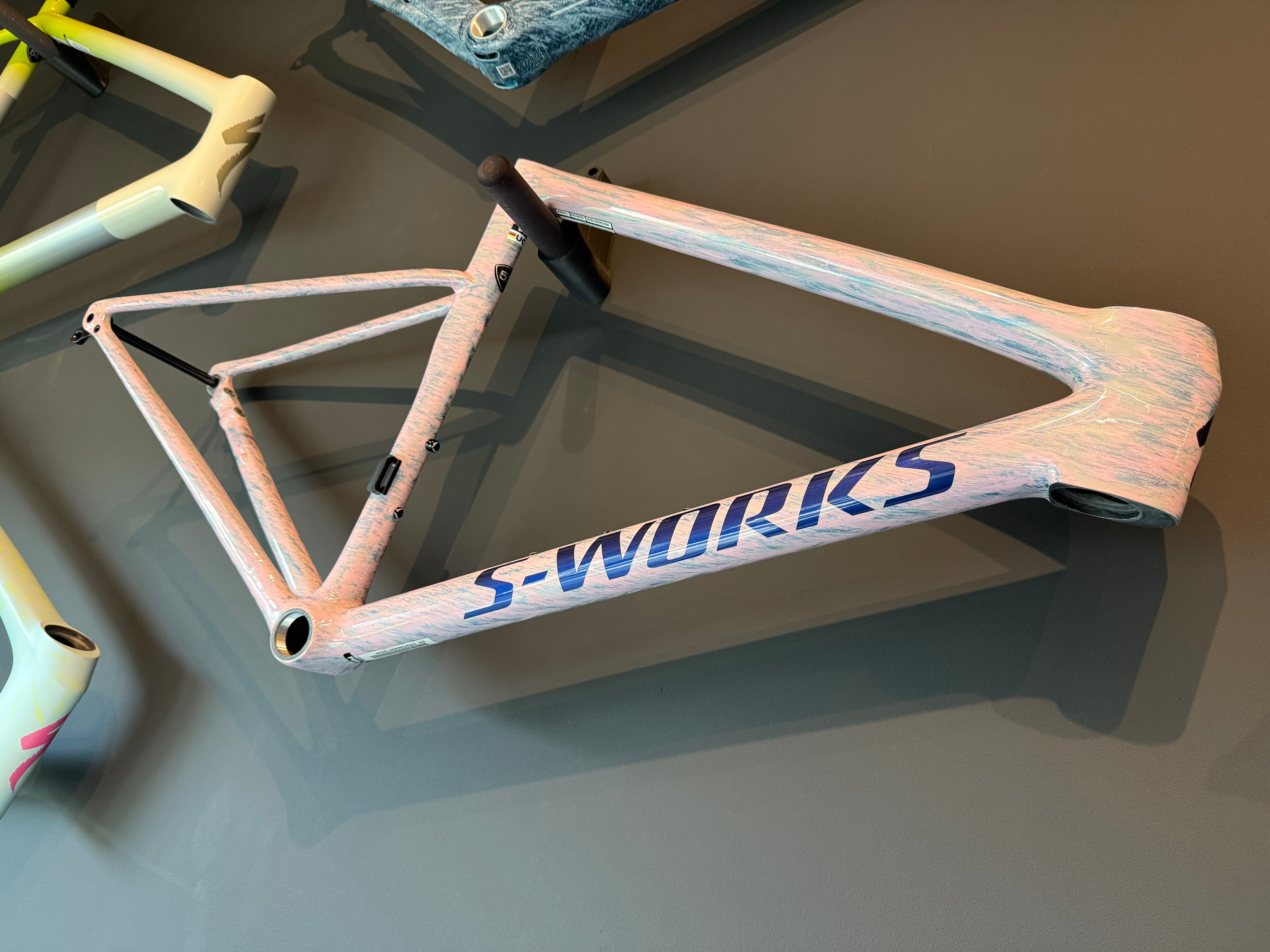 Specialized S-Works Tarmac SL8 Rahmenset - Gloss Dolomite Metallic ...
