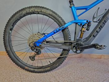 Used CUBE STEREO 150 C:62, SL 29 2023 2023 Mountainbike, Blu — image 3 of 18