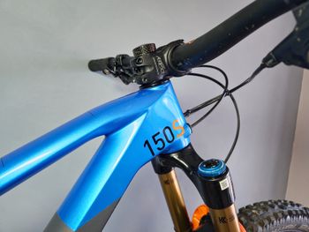 Used CUBE STEREO 150 C:62, SL 29 2023 2023 Mountainbike, Blu — image 7 of 18