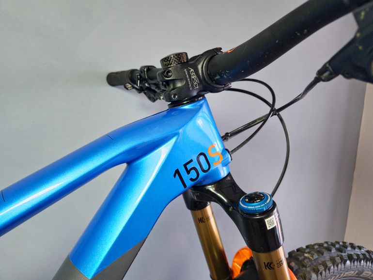 Used CUBE STEREO 150 C:62, SL 29 2023 2023 Mountainbike, Blu — image 7 of 18
