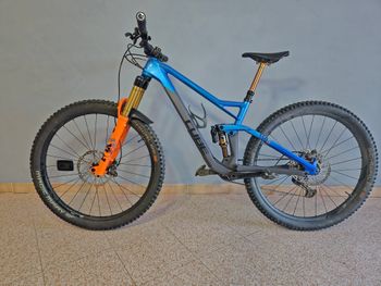 Used CUBE STEREO 150 C:62, SL 29 2023 2023 Mountainbike, Blu — image 2 of 18