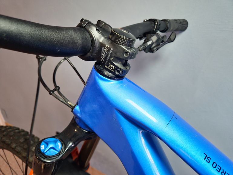 Used CUBE STEREO 150 C:62, SL 29 2023 2023 Mountainbike, Blu — image 13 of 18