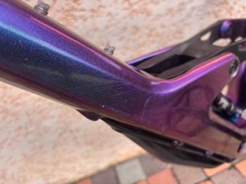 Used Cannondale Jekyll Shimano Deore XT 2023 Mountainbike, Purple — image 9 of 11