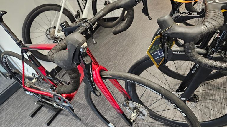 Used Stevens Izoard Pro Disc Ultegra 2024 Road & Gravel, Black — image 13 of 23
