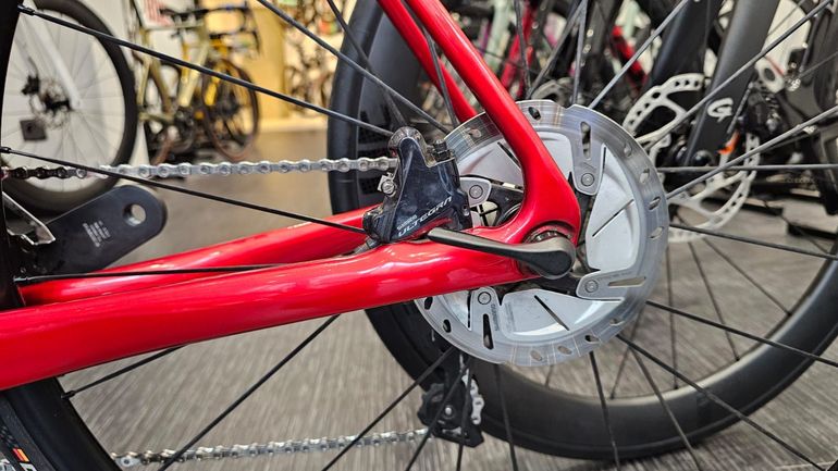 Used Stevens Izoard Pro Disc Ultegra 2024 Road & Gravel, Black — image 7 of 23