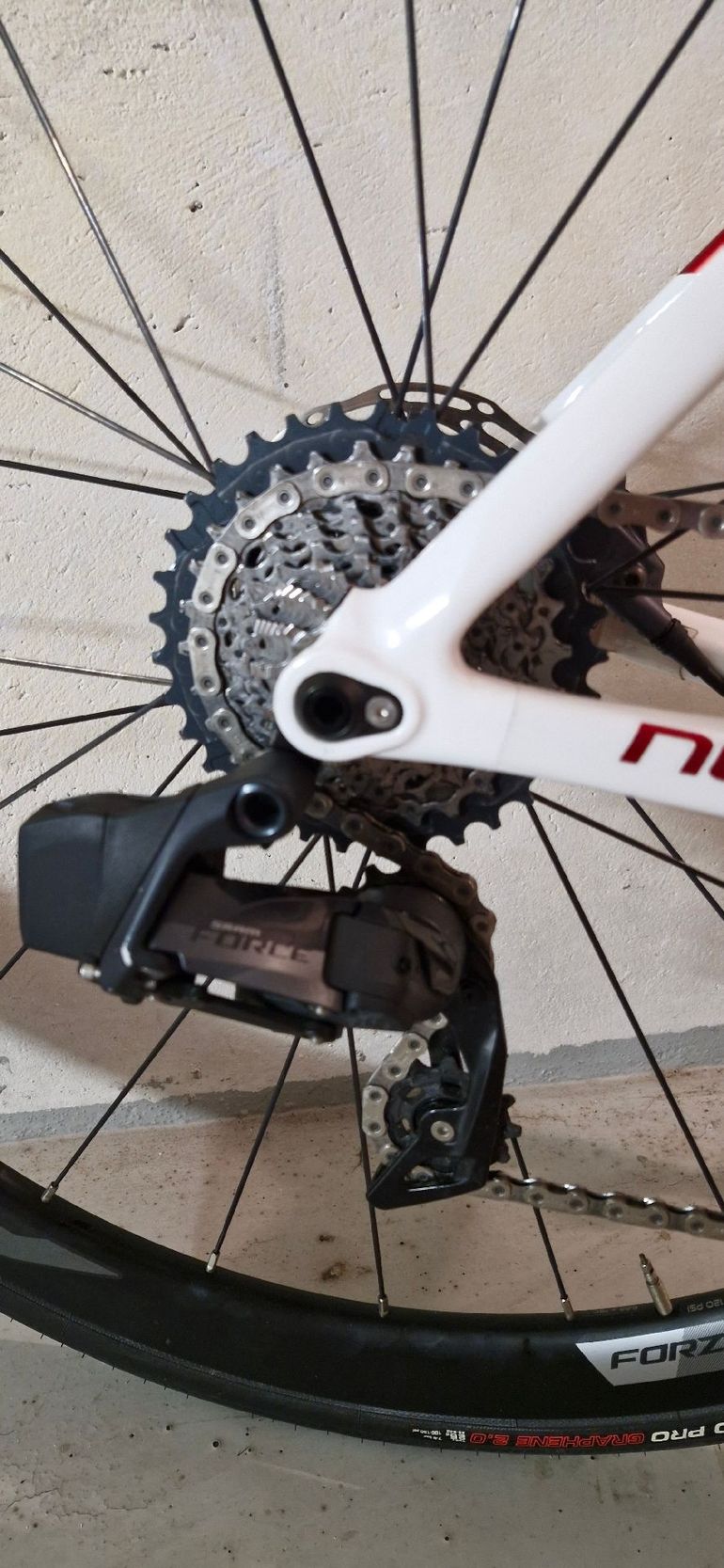 Used Ridley Noah Aero 2021 Road & Gravel, White — image 12 of 16