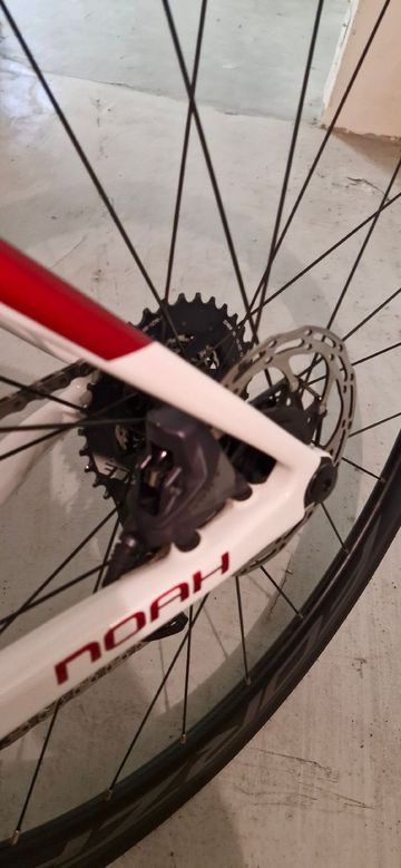Used Ridley Noah Aero 2021 Road & Gravel, White — image 8 of 16