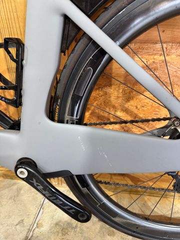 Used Quintana Roo PRfive - Ultegra Mechanical 2021 2021 Road & Gravel, Light Gray — image 8 of 11