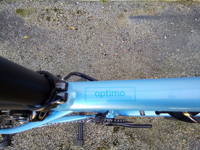 Used Cannondale CAAD Optimo 1 2023 2023 Road & Gravel, Blue — image 4 of 5