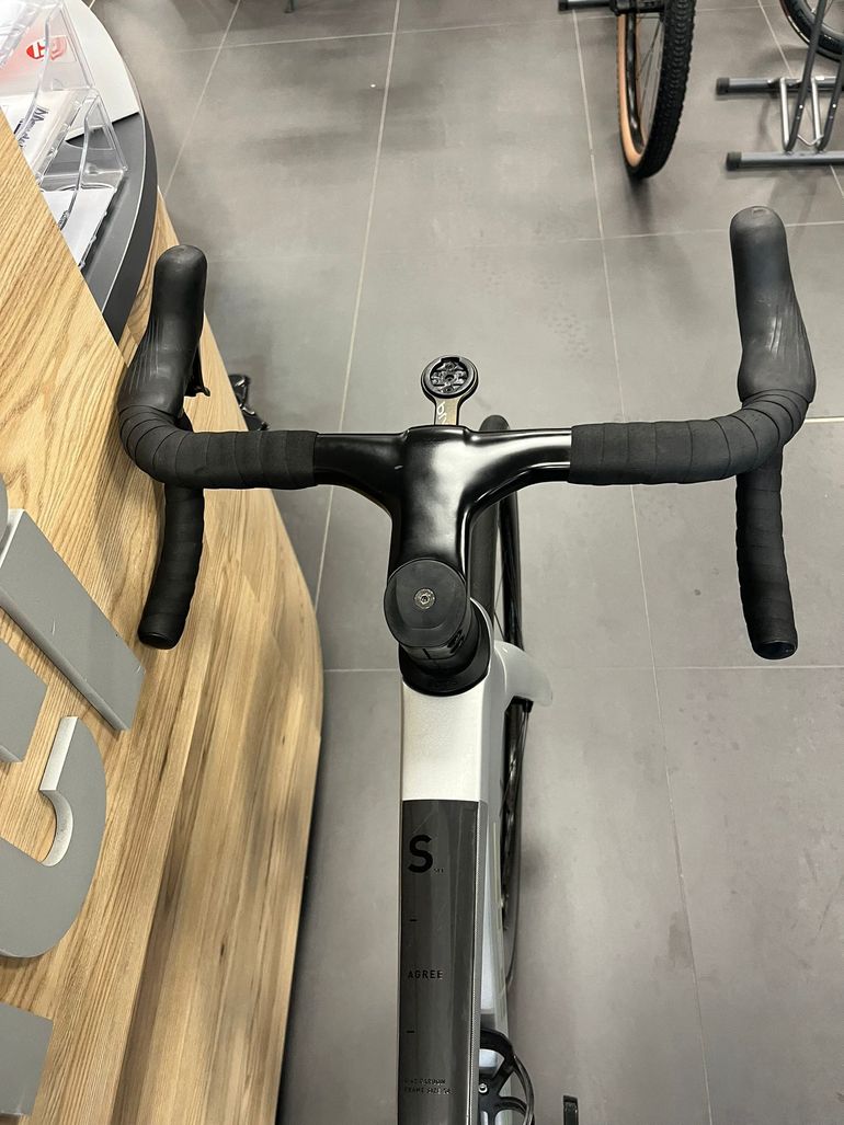 Used CUBE AGREE C:62, SLT 2023 2023 Road & Gravel, Light Gray — image 5 of 7