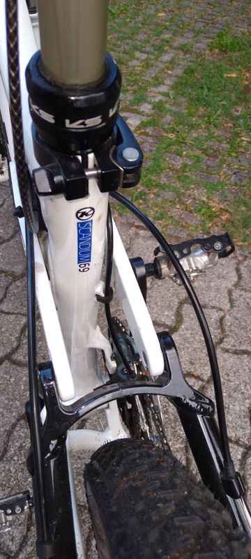 Used Kona SCANDIUM 69 2013 Mountainbike, White, 27.5 (650B) — image 10 of 10