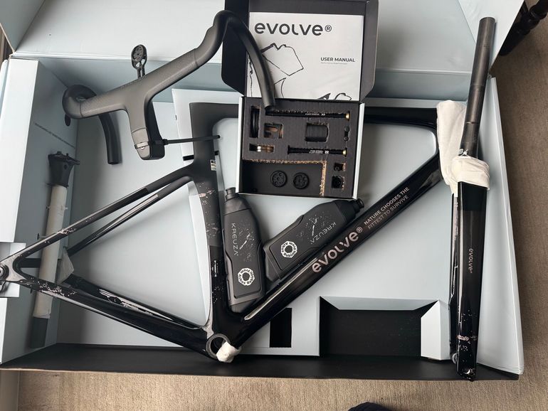 Used EVO Bicycles Evolve Cima Frameset 2026 Road & Gravel, Black — image 1 of 11